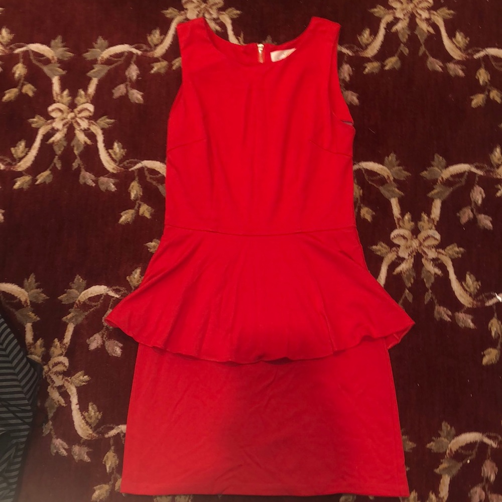 Peplum dress